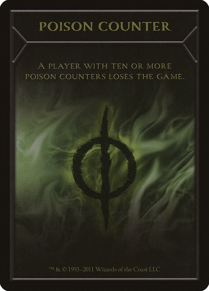 Poison Counter Token card from New Phyrexia
