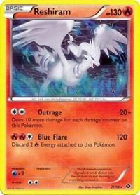 Reshiram - 21/99 (Next Destinies) 021/099 card from Deck Exclusives