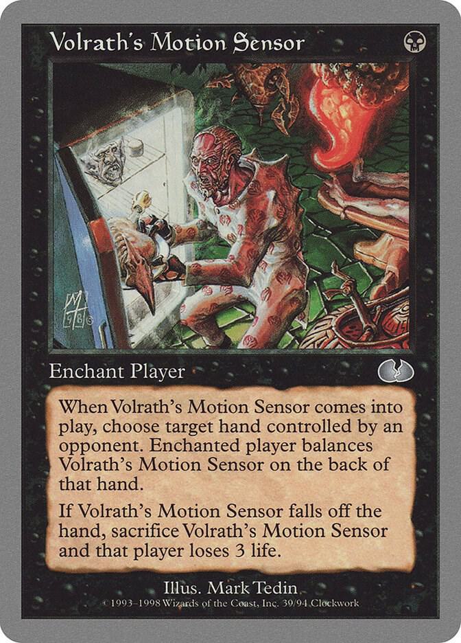 Volrath's Motion Sensor 39 card from Unglued