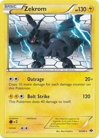 Zekrom - 50/99 (Next Destinies) 050/099 card from Deck Exclusives