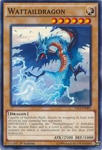 Wattaildragon YS14-EN001 card from Super Starter: Space-Time Showdown