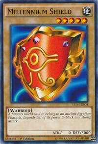 Millennium Shield YS14-EN004 card from Super Starter: Space-Time Showdown