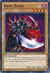 Dark Blade YS14-EN005 card from Super Starter: Space-Time Showdown