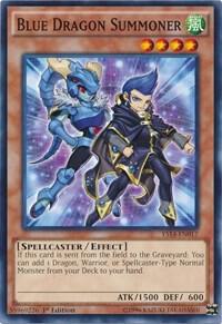 Blue Dragon Summoner YS14-EN017 card from Super Starter: Space-Time Showdown