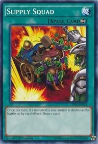 Supply Squad YS14-EN022 card from Super Starter: Space-Time Showdown