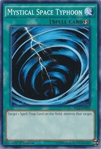 Mystical Space Typhoon YS14-EN024 card from Super Starter: Space-Time Showdown