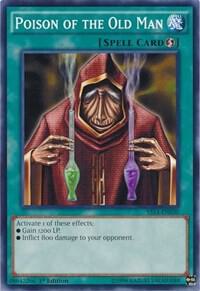 Poison of the Old Man YS14-EN030 card from Super Starter: Space-Time Showdown