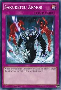 Sakuretsu Armor YS14-EN032 card from Super Starter: Space-Time Showdown