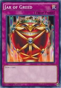 Jar of Greed YS14-EN038 card from Super Starter: Space-Time Showdown