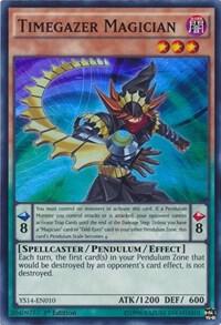 Timegazer Magician YS14-EN010 card from Super Starter: Space-Time Showdown