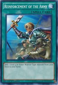 Reinforcement of the Army YS14-ENA09 card from Super Starter: Space-Time Showdown Power-Up Pack