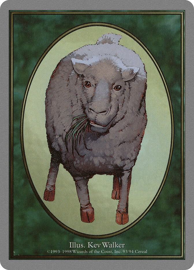 Sheep Token 93 card from Unglued