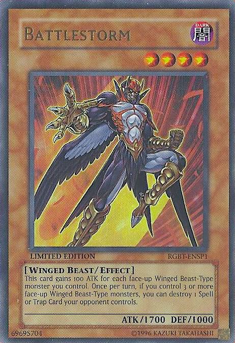 Battlestorm RGBT-ENSP1 card from Raging Battle