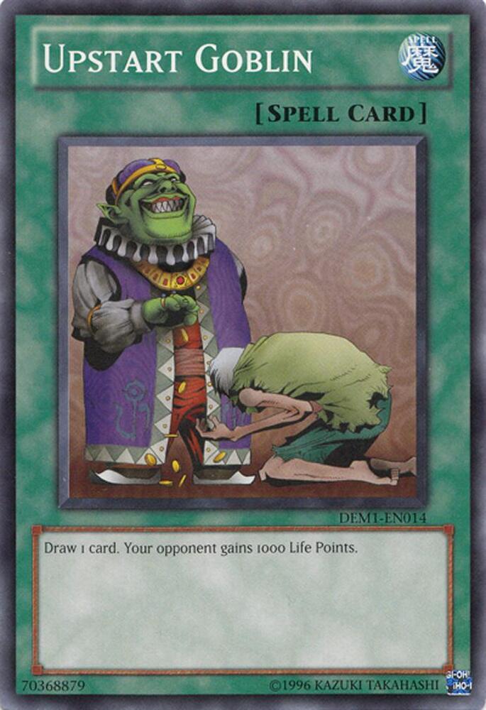 Upstart Goblin DEM1-EN014 card from Demo Pack