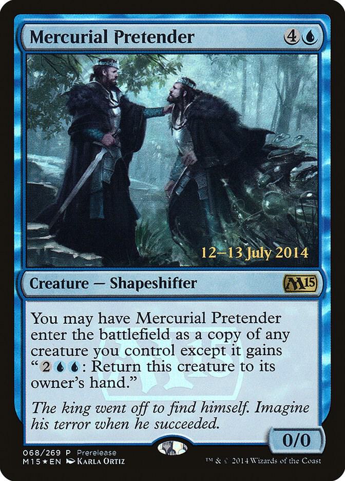 Mercurial Pretender 68 card from Prerelease Cards