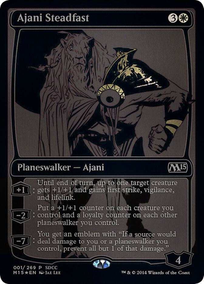 Ajani Steadfast (SDCC 2014 Exclusive) 1 card from Media Promos
