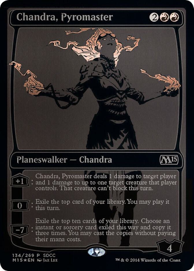 Chandra, Pyromaster (SDCC 2014 Exclusive) 134 card from Media Promos