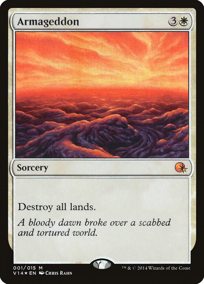Armageddon 1 card from From the Vault: Annihilation