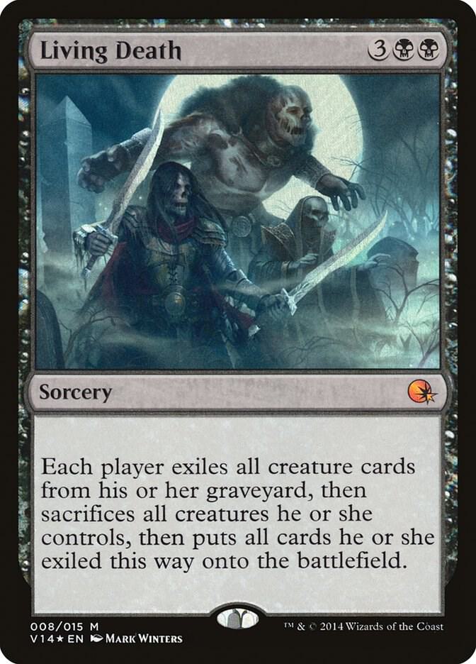 Living Death 8 card from From the Vault: Annihilation