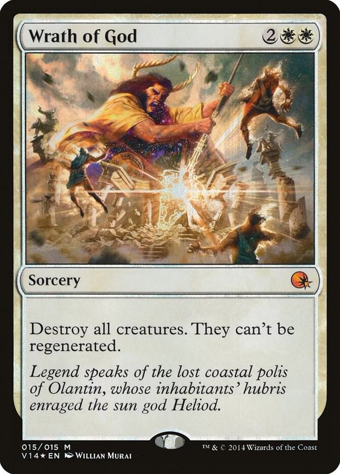 Wrath of God 15 card from From the Vault: Annihilation