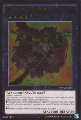 Gagaga Cowboy (UTR) AP05-EN002 card from Astral Pack 5