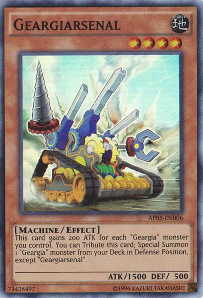 Geargiarsenal AP05-EN006 card from Astral Pack 5