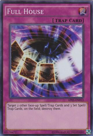 Full House AP05-EN013 card from Astral Pack 5
