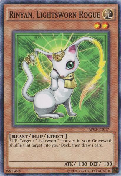 Rinyan, Lightsworn Rogue AP05-EN017 card from Astral Pack 5