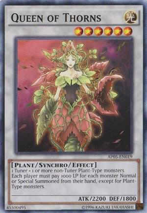 Queen of Thorns AP05-EN019 card from Astral Pack 5