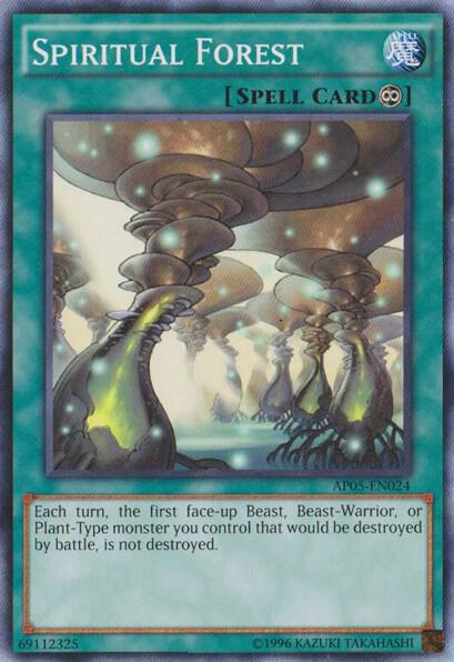 Spiritual Forest AP05-EN024 card from Astral Pack 5