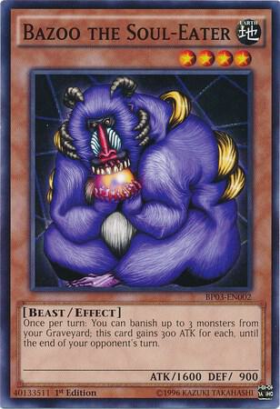 Bazoo the Soul-Eater BP03-EN002 card from Battle Pack 3: Monster League