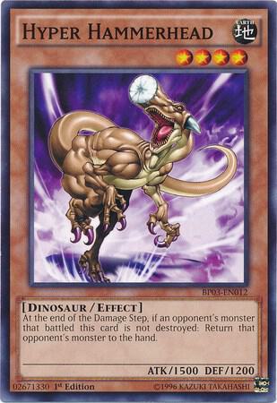 Hyper Hammerhead BP03-EN012 card from Battle Pack 3: Monster League