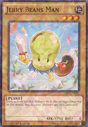 Jerry Beans Man (Shatterfoil) BP03-EN001 card from Battle Pack 3: Monster League