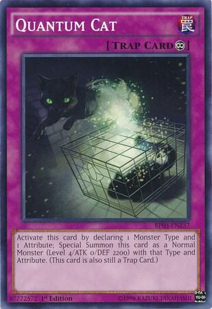 Quantum Cat BP03-EN237 card from Battle Pack 3: Monster League
