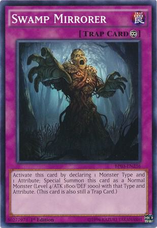 Swamp Mirrorer BP03-EN236 card from Battle Pack 3: Monster League