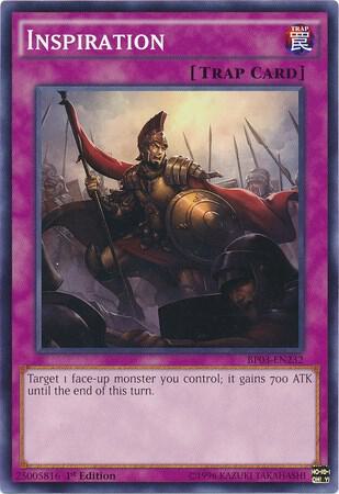 Inspiration BP03-EN232 card from Battle Pack 3: Monster League