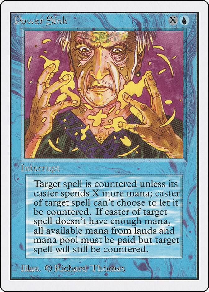 Power Sink card from Unlimited Edition