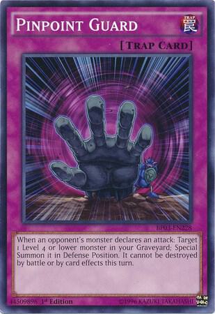 Pinpoint Guard BP03-EN228 card from Battle Pack 3: Monster League
