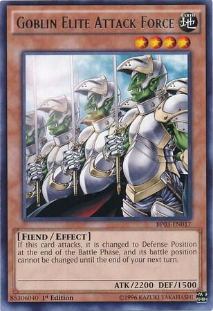 Goblin Elite Attack Force BP03-EN017 card from Battle Pack 3: Monster League