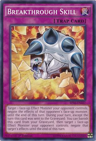 Breakthrough Skill BP03-EN227 card from Battle Pack 3: Monster League