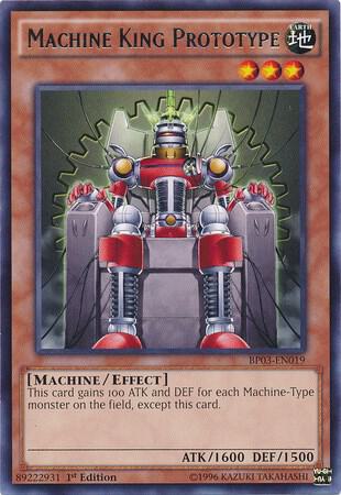 Machine King Prototype BP03-EN019 card from Battle Pack 3: Monster League