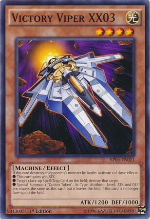 Victory Viper XX03 BP03-EN021 card from Battle Pack 3: Monster League