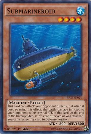Submarineroid BP03-EN024 card from Battle Pack 3: Monster League