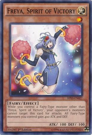 Freya, Spirit of Victory BP03-EN027 card from Battle Pack 3: Monster League