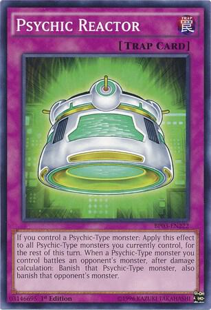 Psychic Reactor BP03-EN222 card from Battle Pack 3: Monster League