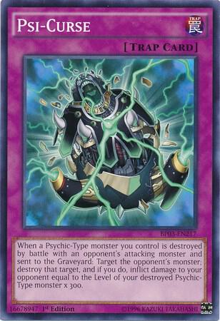Psi-Curse BP03-EN217 card from Battle Pack 3: Monster League