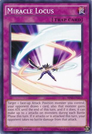 Miracle Locus BP03-EN213 card from Battle Pack 3: Monster League