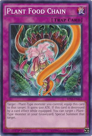Plant Food Chain BP03-EN212 card from Battle Pack 3: Monster League