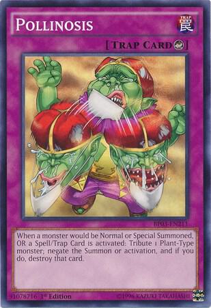 Pollinosis BP03-EN211 card from Battle Pack 3: Monster League
