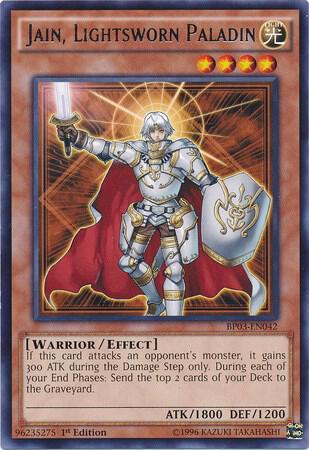 Jain, Lightsworn Paladin BP03-EN042 card from Battle Pack 3: Monster League